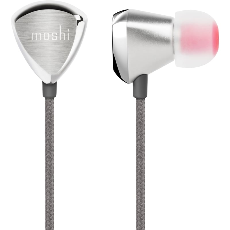 Moshi Vortex 2 In-Ear Headphones - Light Steel - Thumbnail 1