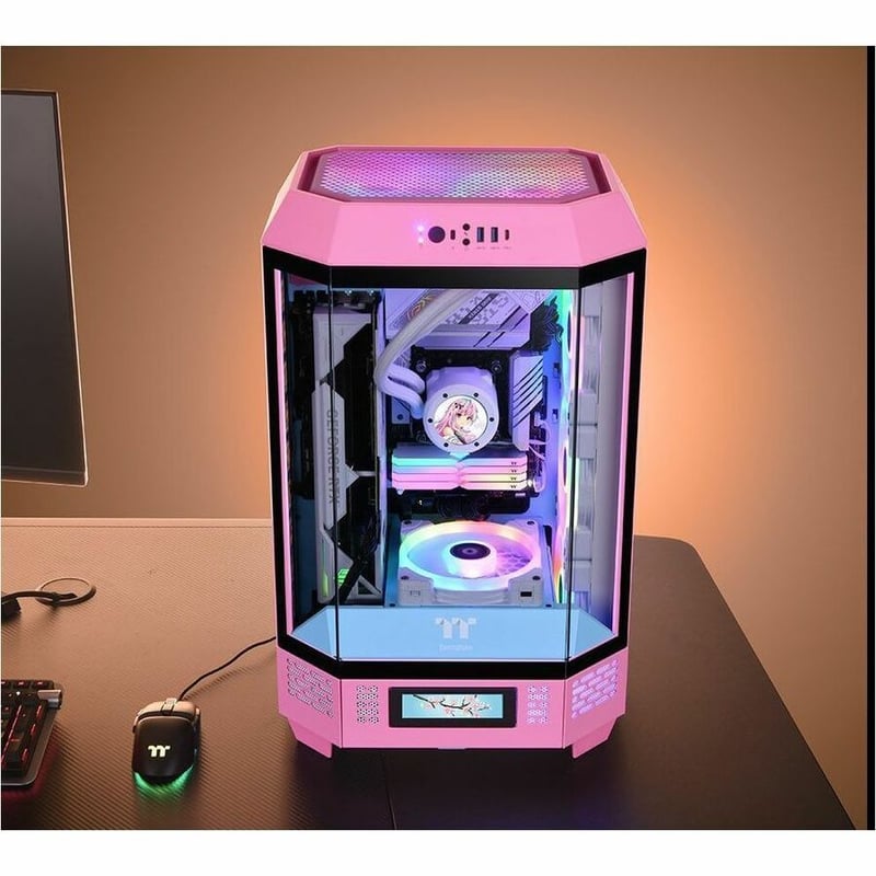 Thermaltake The Tower 300 Bubble Pink Micro Tower Chassis