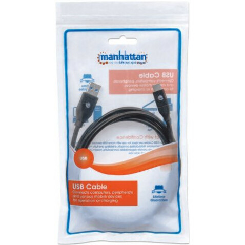 MANHATTAN 6 USB 3.1 A TO C CABLE - Thumbnail 5