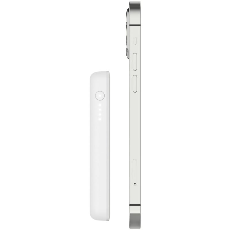 MAGNETIC WIRELESS POWER BANK,WHITE - Thumbnail 5
