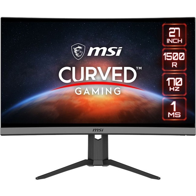 MSI G27C6P E2 27" Class Full HD Curved Screen Gaming LCD Monitor - 16:9 - Thumbnail 1
