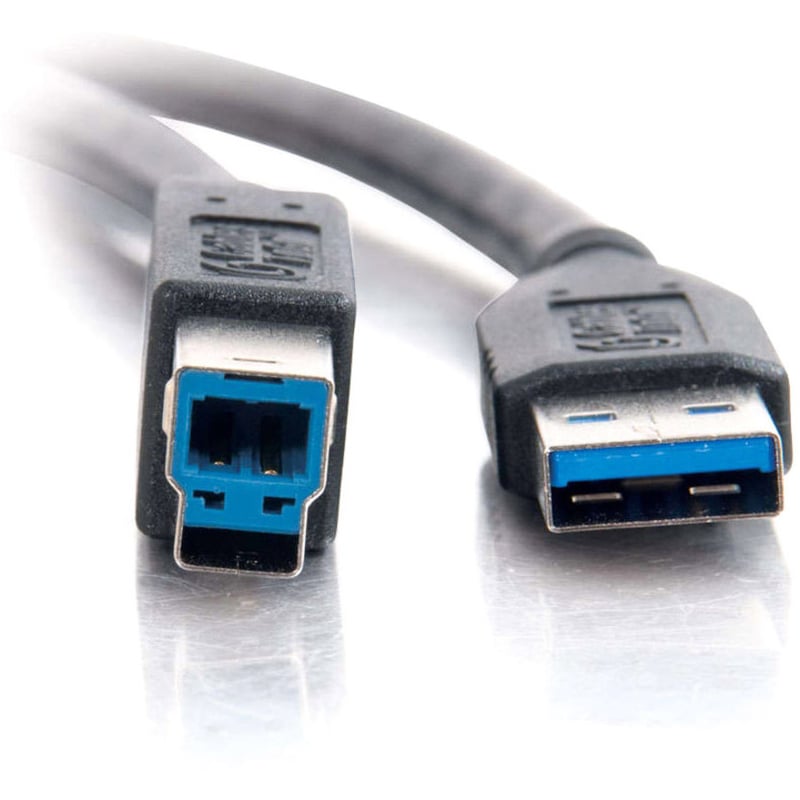 C2G 3.3ft USB A to USB B Cable - USB A to B Cable - USB 3.0 - M/M - Thumbnail 3