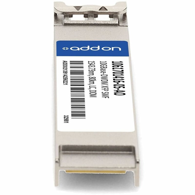 AddOn ADVA® 1061701416-05 Compatible TAA 10GBase-DWDM XFP Transceiver 100GHz (SMF, 1543.73nm, 80km, LC, DOM) - Thumbnail 4