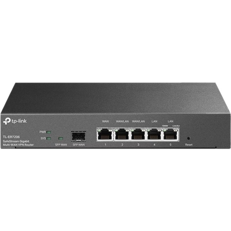 TP-Link ER7206 - Multi-WAN Professional Wired Gigabit VPN Router - Thumbnail 1
