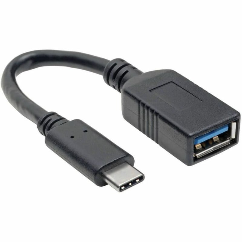 Tripp Lite by Eaton USB-C to USB-A Adapter (M/F) USB 3.2 Gen 1 (5 Gbps) USB-IF Certified Thunderbolt 3 Compatible 6-in. (15.24 cm) - Thumbnail 1