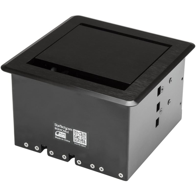StarTech.com Conference Table Cable Management Box - Table Top - Conference Room AV - Conference Table Connectivity Box - Thumbnail 2