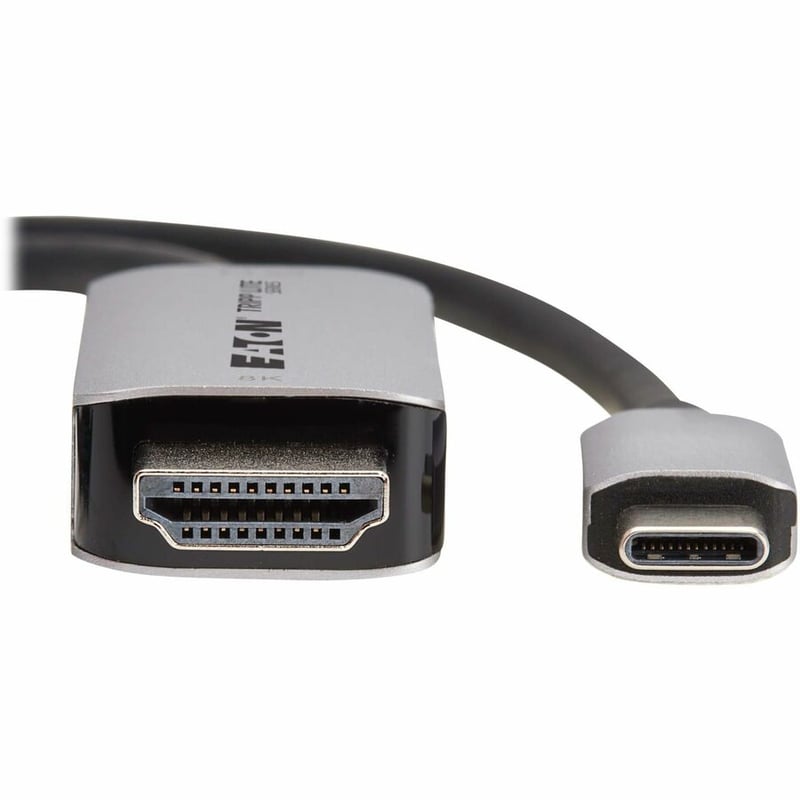USB-C HDMI ACTIVE ADAPTER CABLE M/M 8K60HZ 4K 144HZ HDR BLACK 3FT - Thumbnail 3