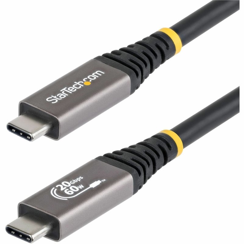 10FT USB4 CABLE BLACK USB-IF CERTIFIED 4K120/DP2.1/60W/20GBPS - Thumbnail 1