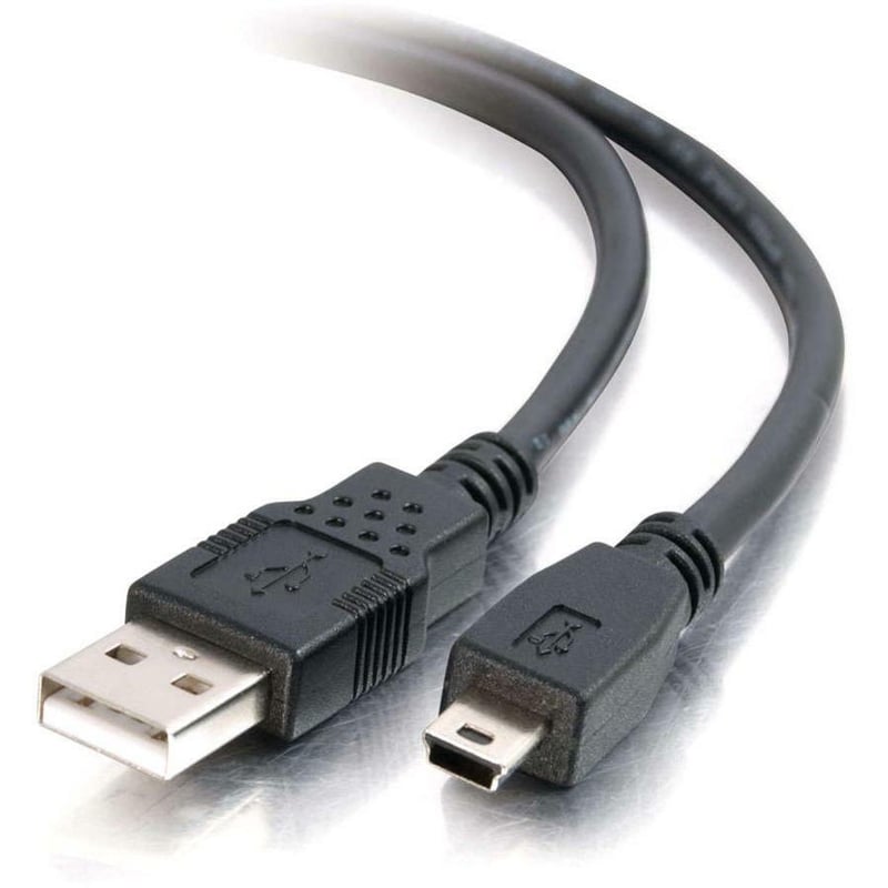 C2G 1m (3ft) USB Cable - USB A to Mini B - M/M - Thumbnail 1