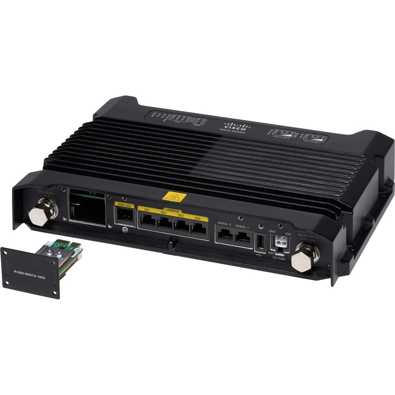 Cisco IR829 Wi-Fi 4 IEEE 802.11n 2 SIM Cellular, Ethernet Wireless Integrated Services Router - Thumbnail 2