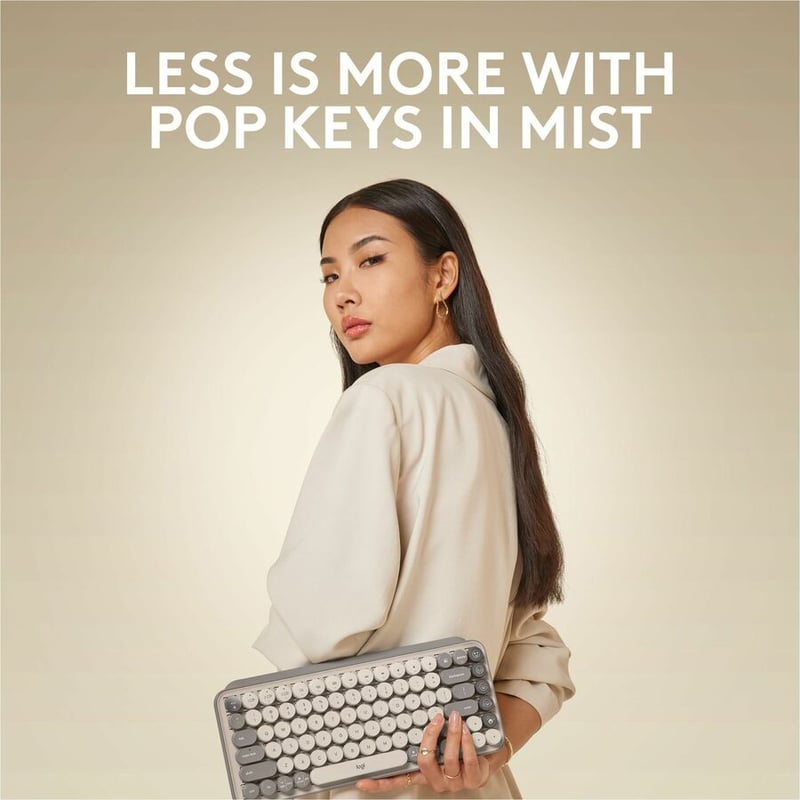 Logitech Pop Keys - Mist - Thumbnail 2