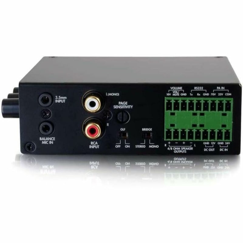 AUDIO AMPLIFIER 50W 70V TAA - Thumbnail 2