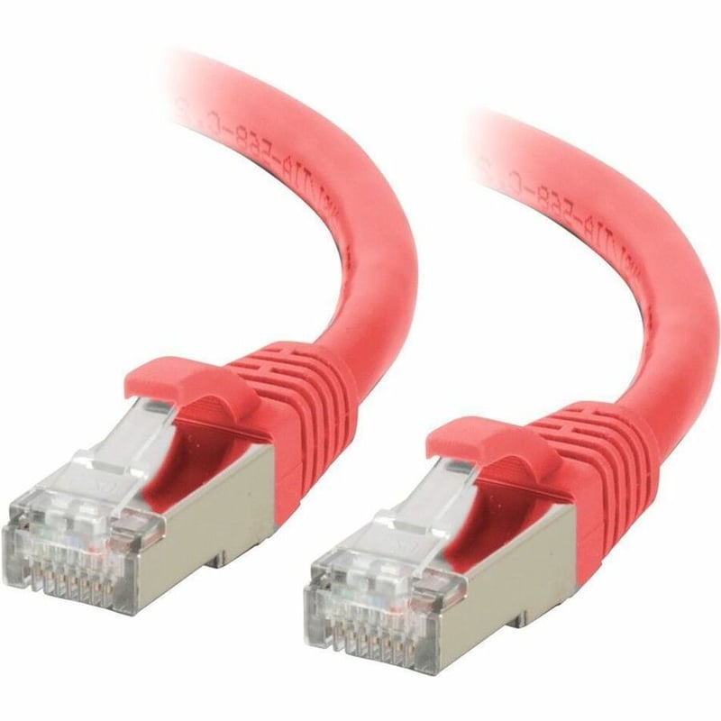 10FT/3M CAT6A SNAGLESS STP CABLE-RED - Thumbnail 1