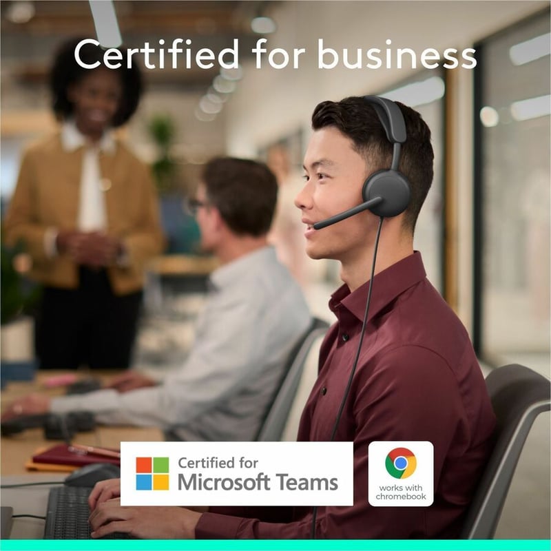 ZONE WIRED 2 HEADSET TEAMS FOR BUSINESS - GRAPHITE - Thumbnail 2