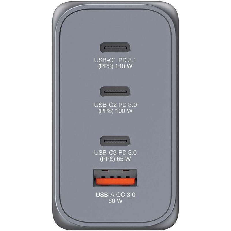 Verbatim 240W 4-Port GaN Wall Charger - Thumbnail 5