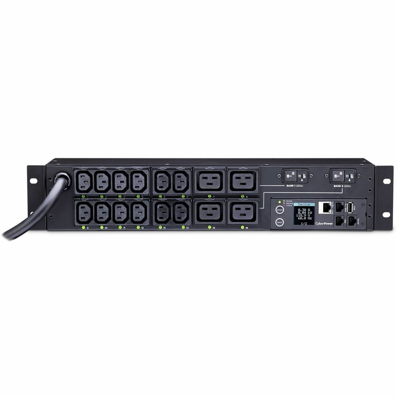CyberPower PDU41008 Single Phase 200 - 240 VAC 30A Switched PDU - Thumbnail 1