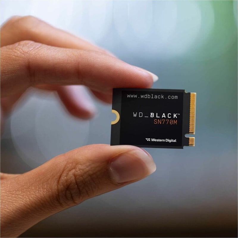 WD Black SN770M WDS100T3X0G 1 TB Solid State Drive - M.2 2230 Internal - PCI Express NVMe (PCI Express NVMe 4.0 x4) - Thumbnail 3
