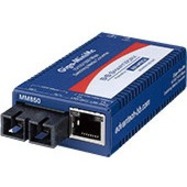 Advantech 10/100/1000Mbps Miniature Media Converter with LFPT - Thumbnail 5