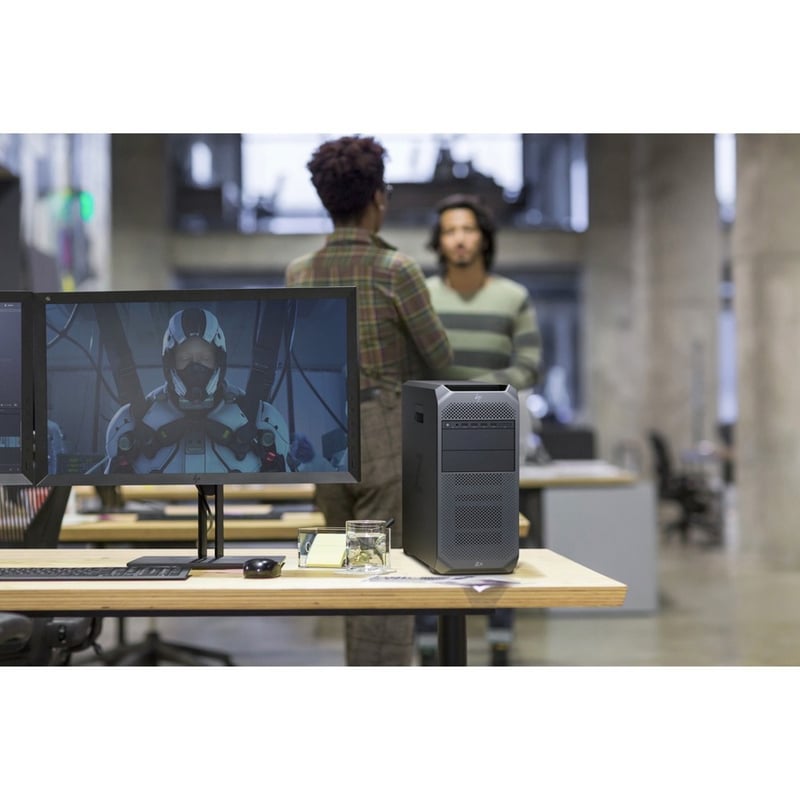 HP Z4 G4 Workstation - 1 x Intel Xeon W-2245 - 32 GB - 256 GB SSD - Mini-tower - Black - Thumbnail 4