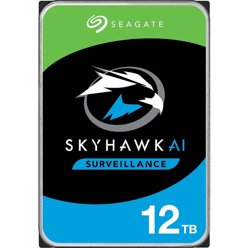 Seagate SkyHawk AI ST12000VE001 12 TB Hard Drive - 3.5" Internal - SATA (SATA/600) - Thumbnail 1