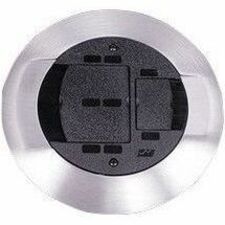 Wiremold AMD8 Communications Poke-Thru Device Finish Flange and Slide Holder Assembly - Thumbnail 1