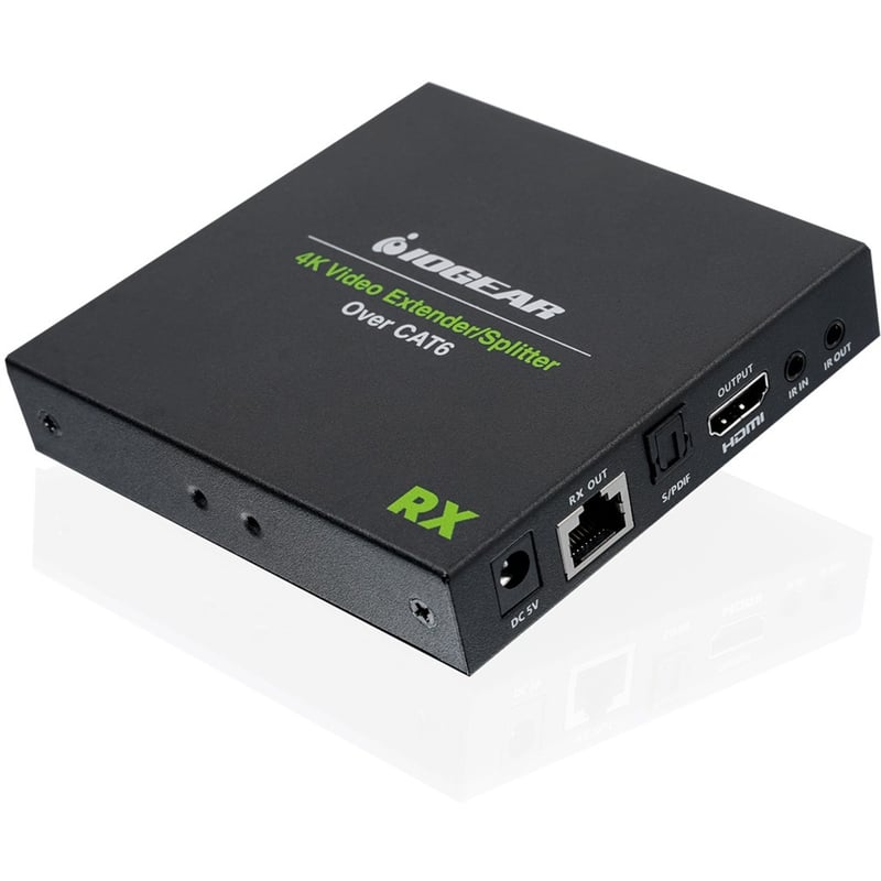 IOGEAR Extra Receiver for GVE4K60KIT-4K Video Extender over Ethernet - Thumbnail 1