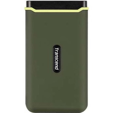 Transcend 2 TB Portable Solid State Drive - External - Military Green - Thumbnail 2