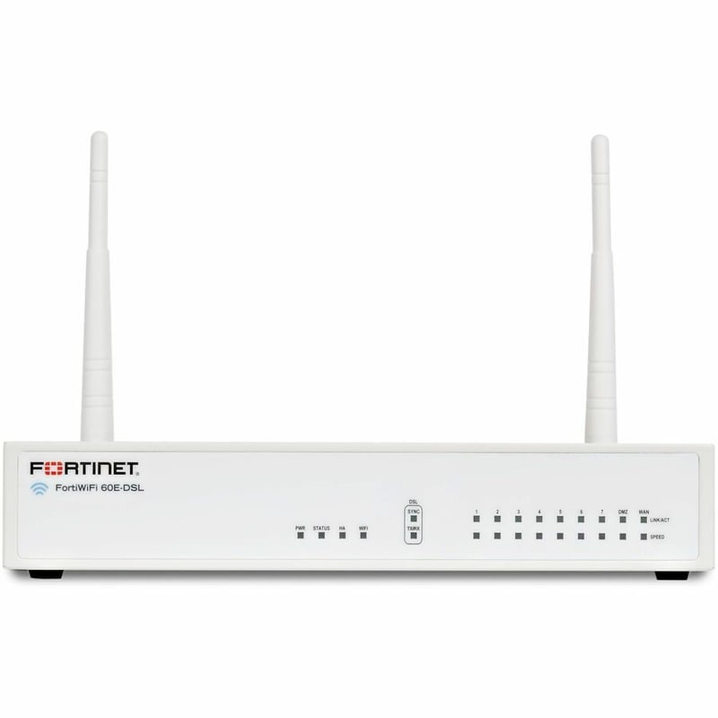 Fortinet FortiWifi FWF-60E-DSL Network Security/Firewall Appliance - Thumbnail 3