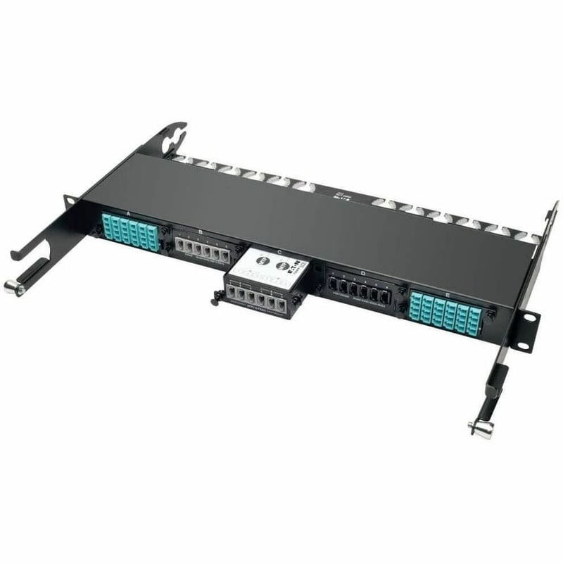 Tripp Lite by Eaton 100Gb/120Gb to 40Gb Breakout Cassette - (x2) 24-Fiber MTP/MPO ( Male with Pins ) to (x6) 12-Fiber OM4 MTP/MPO ( Male with Pins ) - Thumbnail 2
