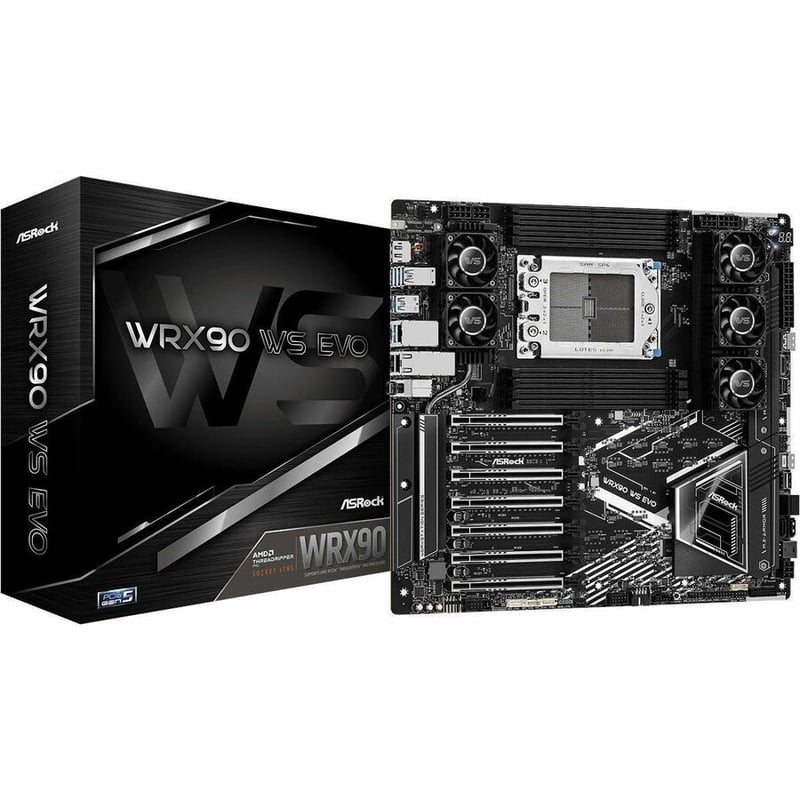 SATA 6GB/S DDR5 AMD RYZEN THREADRIPPER PRO 7 X PCIE 5.0 X16 SLOTS 2 X 10 GIGABIT - Thumbnail 2