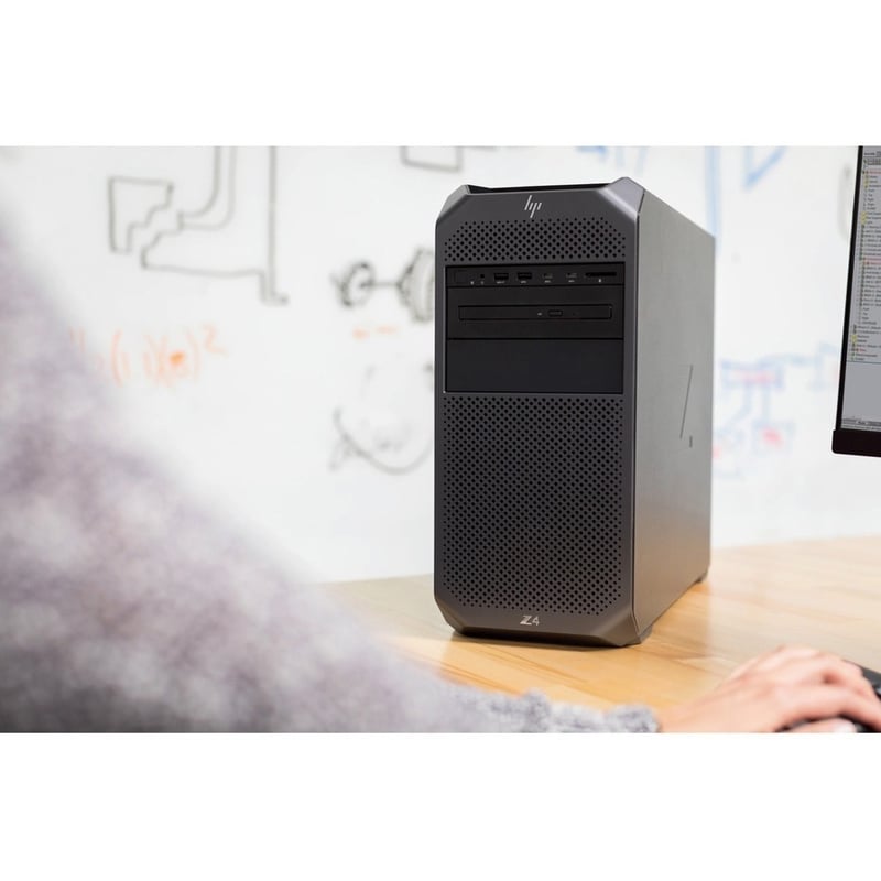 HP Z4 G4 Workstation - 1 x Intel Xeon W-2225 - 32 GB - Mini-tower - Black - Thumbnail 4