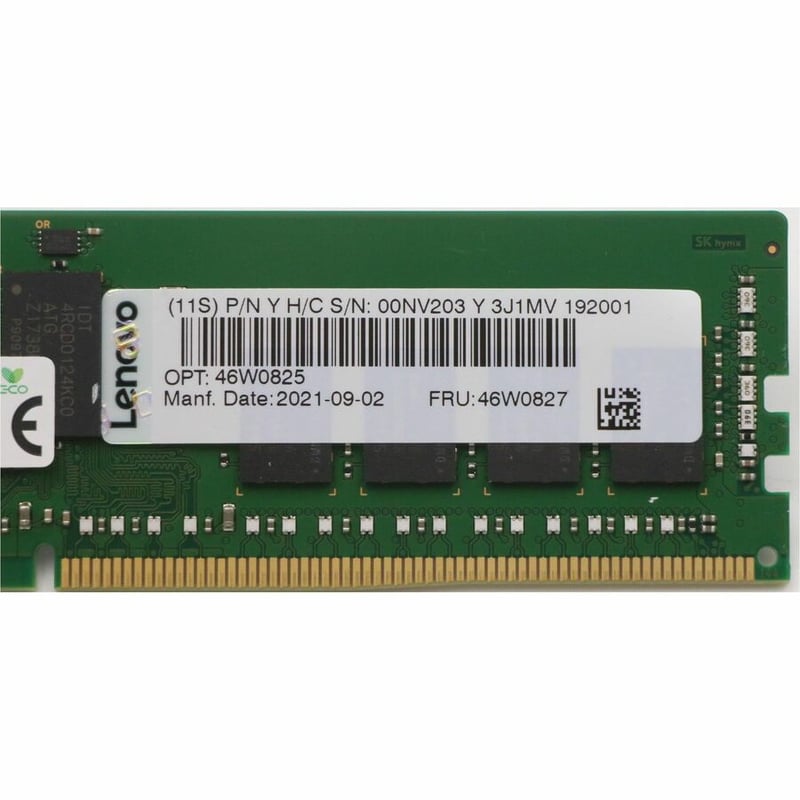 LENOVO 8GB TRUDDR4 MEMORY PC4-19200 CL17 2400MHZ LP RDIMM - Thumbnail 2