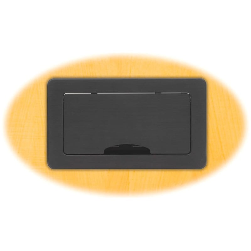 Kramer Table Mount Modular Multi-Connection Manually Retracting Lid - Thumbnail 3