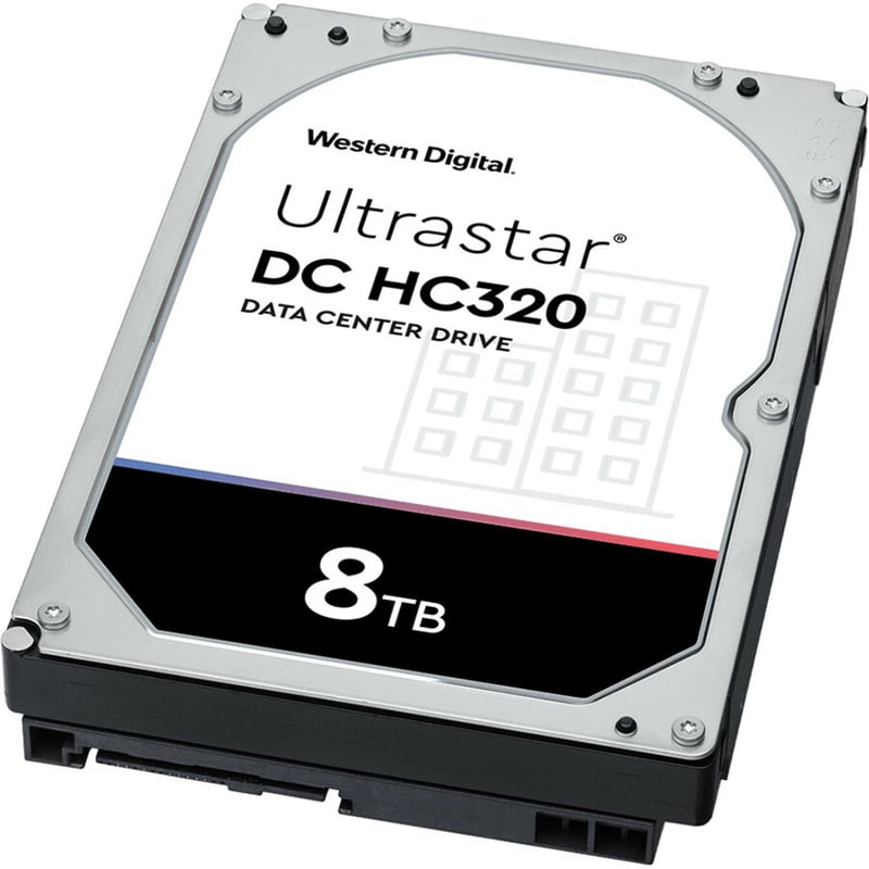 HGST Ultrastar DC HC320 8 TB Hard Drive - Internal - SAS (12Gb/s SAS) - 3.5" Carrier - Thumbnail 2