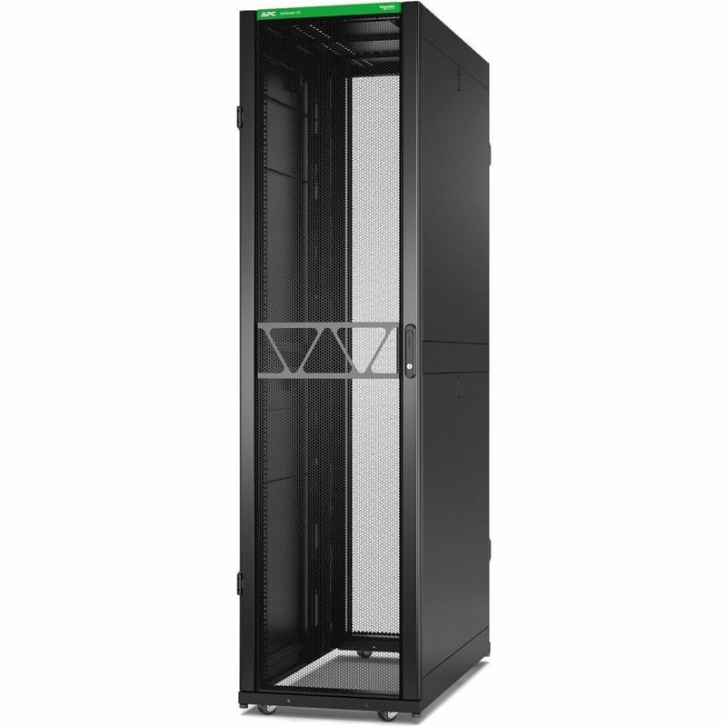 APC NETSHELTER SX GEN 2 48U SERVER RACK ENCLOSURE W/SIDES BLACK - Thumbnail 1
