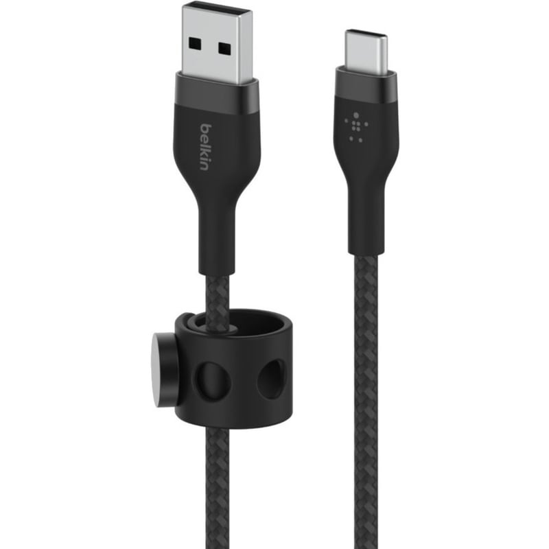 Belkin Boostcharge Pro Flex - USB-C cable - USB-C to USB-A - (1 meter /3.3 foot) - Thumbnail 2