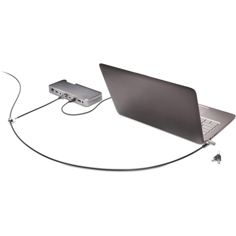 Kensington MicroSaver 2.0 Keyed Twin Laptop Lock - Thumbnail 3