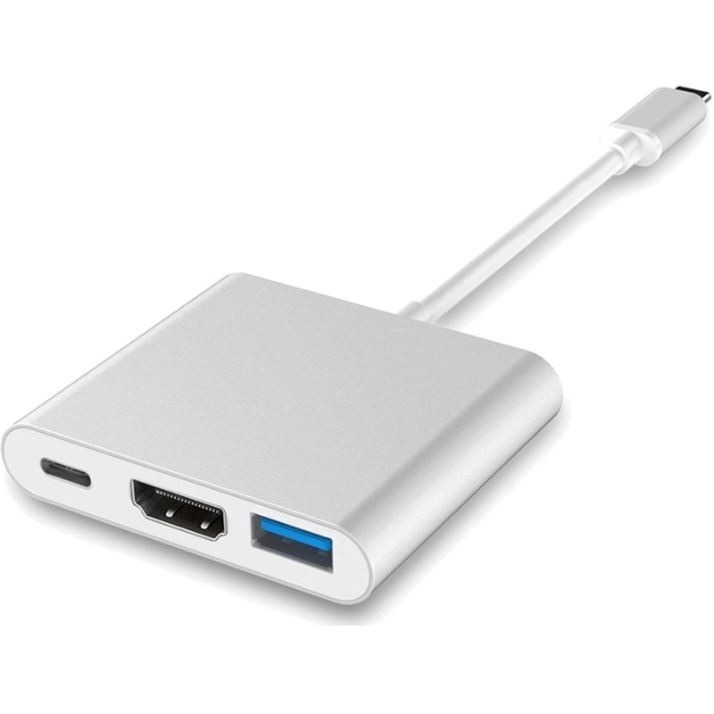 4XEM 3-in-1 USB-C Docking Station with 4K HDMI and USB 3.0 - Thumbnail 1
