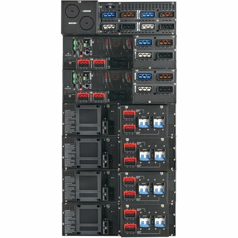 93PX 15000VA 15000W N+1 400V 3P CE BYPASS GATEWAY CARDS EXT RUN 21U - Thumbnail 2