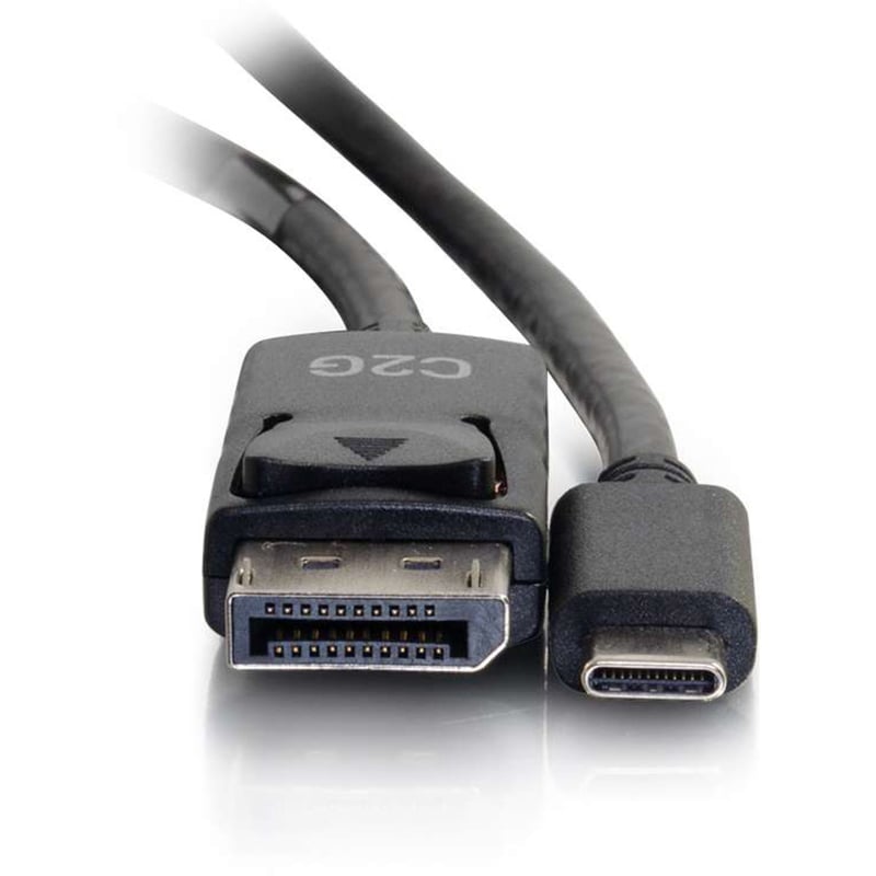 C2G 3ft USB C to DisplayPort Cable - 4K 30Hz - Thumbnail 4