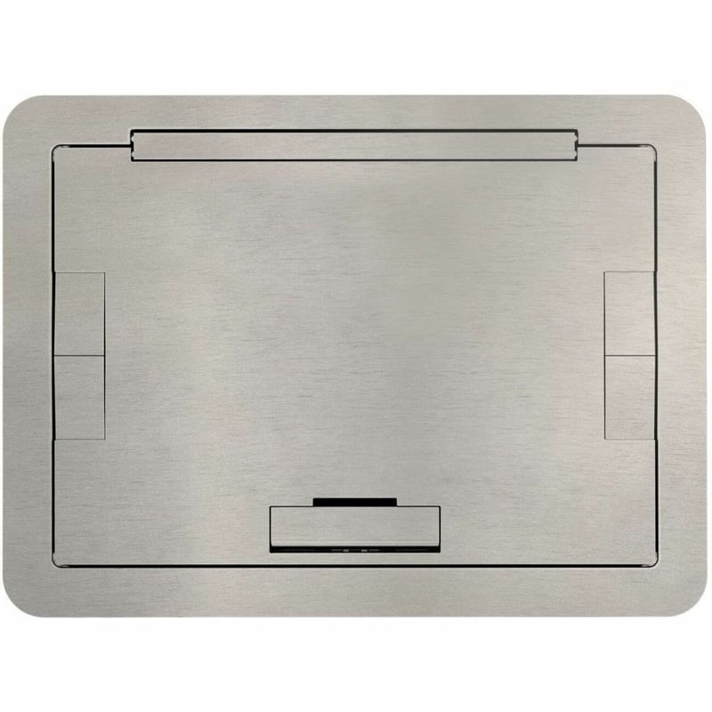 Wiremold Evolution Series EFB6, EFB8, EFB10 Floor Box Flush Style Cover with Solid Lid - Thumbnail 1