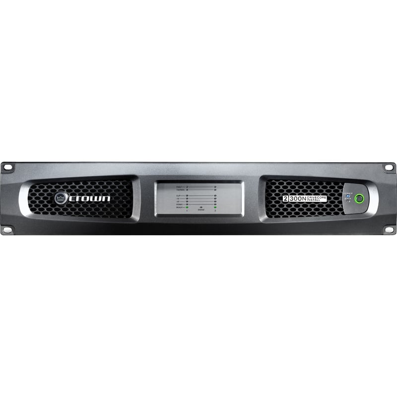 Crown DriveCore Install 2|300N Amplifier - 600 W RMS - 2 Channel - Silver - Thumbnail 1