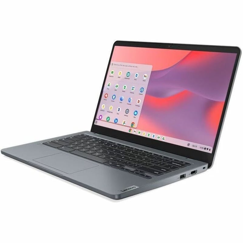 Lenovo 14e Chromebook Gen 3 82W60001US 14" Touchscreen Chromebook - Full HD - Intel N200 - 8 GB - 128 GB Flash Memory - Storm Gray - Thumbnail 4
