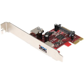 StarTech.com 2 port PCI Express SuperSpeed USB 3.0 Card with UASP Support - 5Gbps - 1 Internal 1 External - Thumbnail 2