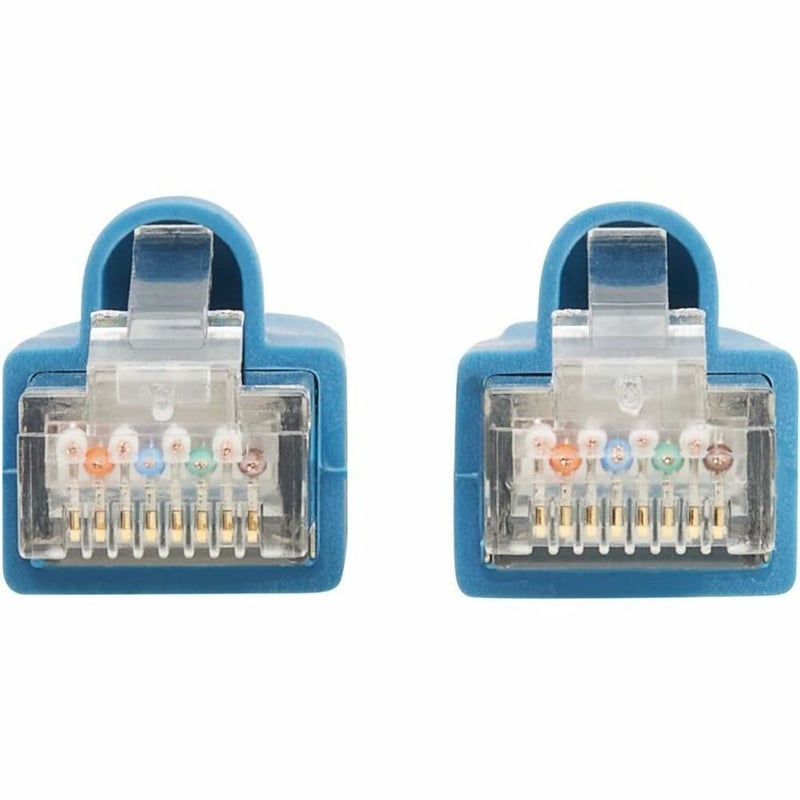 Eaton Tripp Lite Series Cat8 40G Snagless SSTP Ethernet Cable (RJ45 M/M), PoE, LSZH, Blue, 2 m (6.6 ft.) - Thumbnail 2