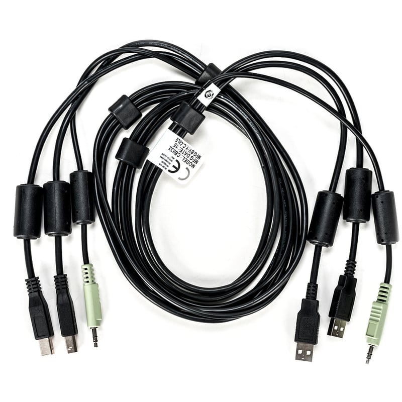 Vertiv Avocent USB Keyboard and Mouse, and Audio Cable, 6 ft. for Vertiv Avocent SV and SC Series Switches - Thumbnail 2