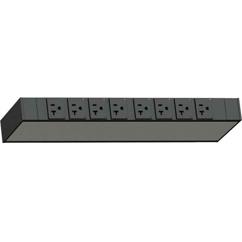 Middle Atlantic ZeroU PDU - 15 Amp, 8 Outlet Switched Power Distribution Unit - Thumbnail 2