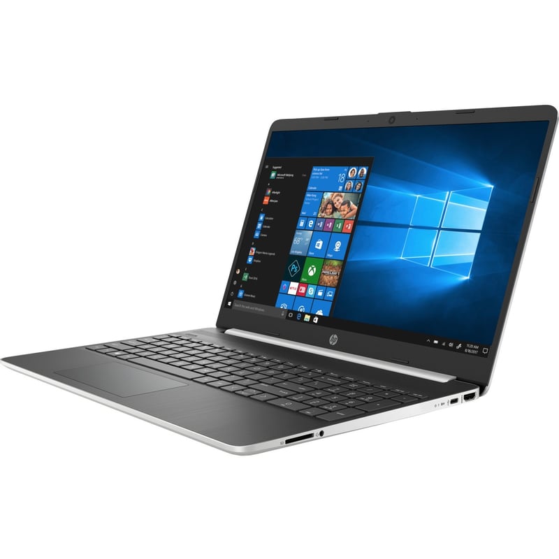 HP 15-dy1076nr 15.6" Notebook - HD - Intel Core i5 10th Gen i5-1035G1 - 8 GB - 256 GB SSD - Natural Silver - Thumbnail 1
