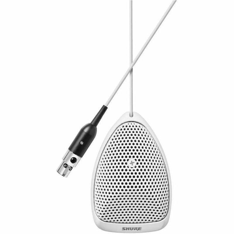 Shure Microflex MX391 Wired Boundary, Condenser Microphone - White - Thumbnail 2
