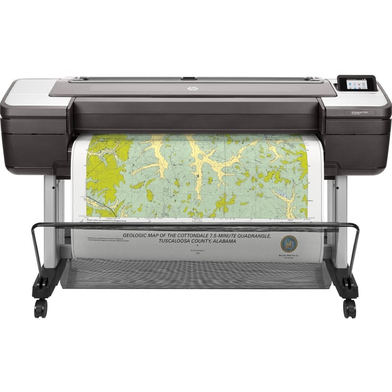 HP Designjet T1700 PostScript Inkjet Large Format Printer - 44" Print Width - Color - Thumbnail 1